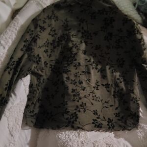 Floral Mesh & Velvet